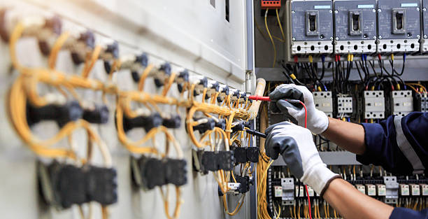 Professional Electrician technician working in Morrow, OH